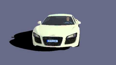 Audi R8 Catia