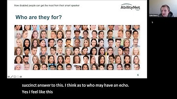How disabled people can get the most from Alexa - AbilityNet Live! 19 May 2020