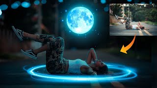 Glow like calop manipulation- Photoshop concept | day to night editing | moon light editing tutorial