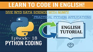 Dive into Data Science with NumPy Practical Python Applications| Python Tutorials class|#Episode- 18