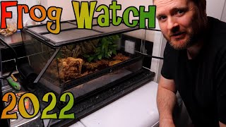 Tadpoles Get Legs! Setting Up A Terrarium | Mosquito Larvae and Fungal Infections!  Frog Watch 2022