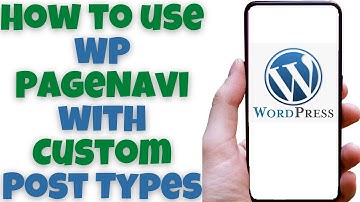How to use WP PageNavi with Custom Post Types - WordPress