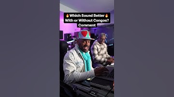 With or without Congo’s? #moneondabeat #rnb #music #musicproduction