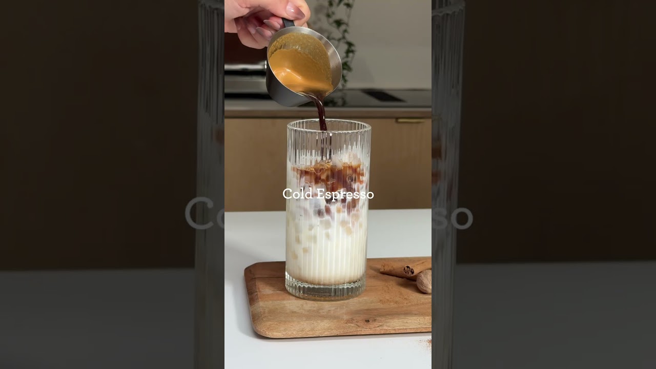 Pumpkin Spice Season Just Got Cooler with this Iced Latte 🎃❄️ 