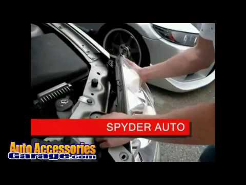 Spyder Headlight Installation on Pontiac G6