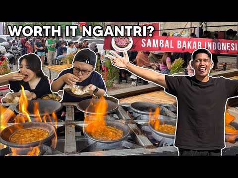 SAMBAL BAKAR IBEN MA NGANTRINYA SAINGAN SAMA MIE GACOAN !! KITA REVIEW JUJUR !!