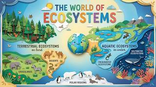 πWhat are the main types of ecosystems: Terrestrial & Aquatic π¦π¬ (Science Song for Kids)