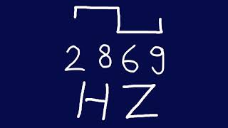2869 hz square