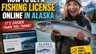 How to get a fishing license online in Alaska