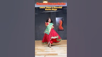 Learn 4 Basic Garba Steps❤️#dandiyadance#garbasteps#easydancesteps#tutorial #dancetutorial#navratri