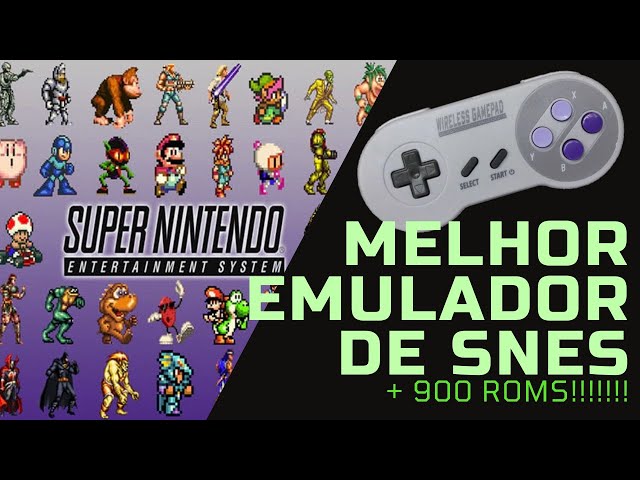 O melhor EMULADOR de SUPER NINTENDO para ANDROID + roms traduzidas super  nintendo 