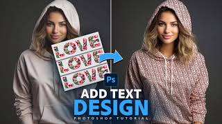 Add text design in Photoshop screenshot 3