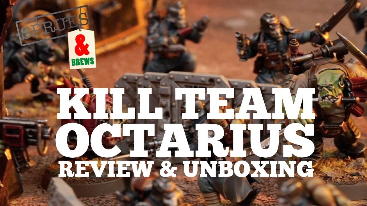 NEW Kill Team Killzone Essentials Octarius 40k Tokens Data Octarius Book Dice 