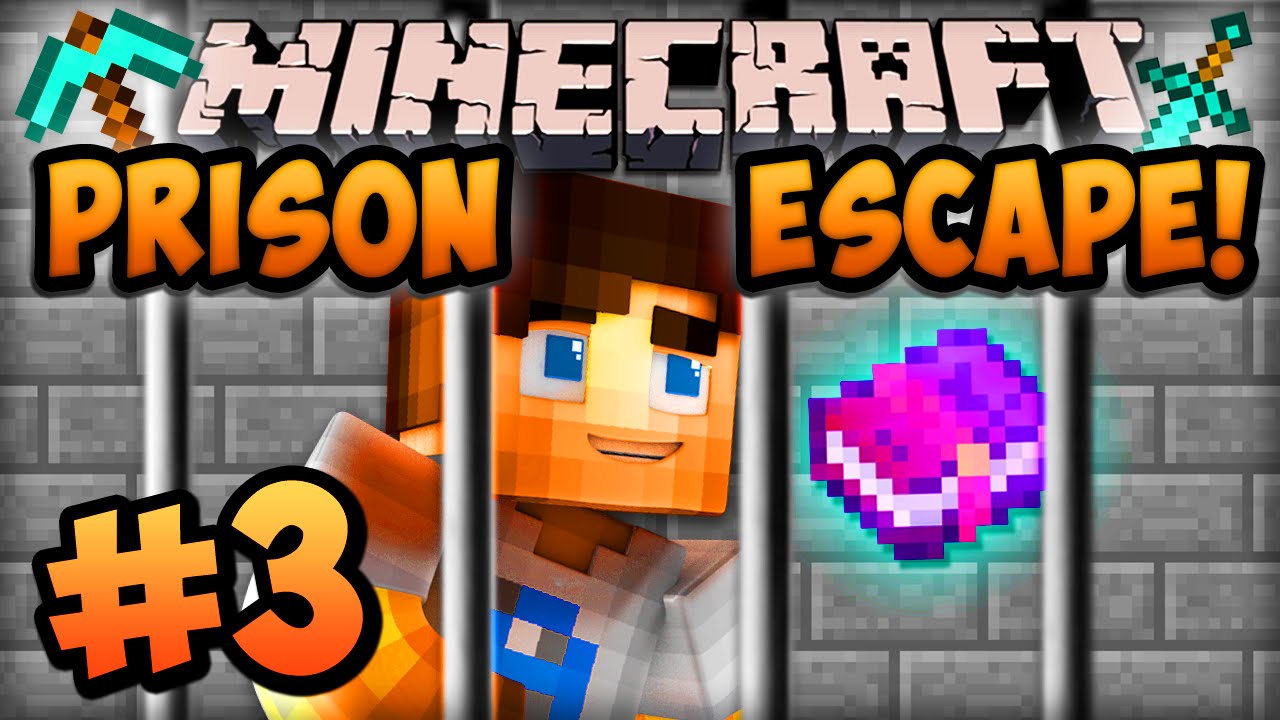 Minecraft PRISON ESCAPE V2 - Episode #3 w/ Ali-A! - "ENCHANTMENTS!"