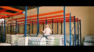 Is your warehouse getting congested Optimize your space with AME Storage Solutions!