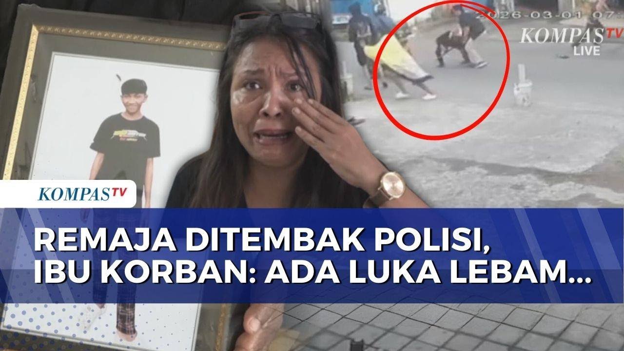 Remaja Tewas Diduga Ditembak Polisi, Ibu Korban: Pipinya Bengkak, Anakku Dipukul Diseret!