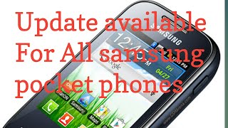 Update For All Samsung pocket Phones **NO PC NEEDED ** screenshot 3