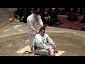 Sumo hairdressing featuring tochinoshin