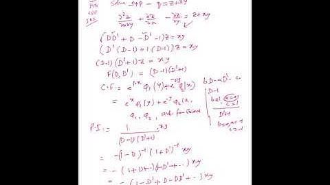 25 NON HOMOGENEOUS LINEAR PDE WITH CONSTANT COEFFICIENTS: C.F. OF IRREDUCIBLE Type 3 and Type 4 eqs
