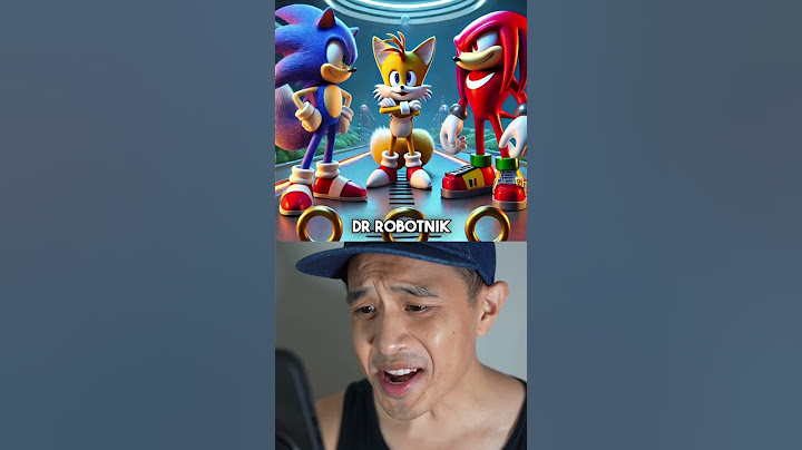 ChatGPT, Show Me Sonic The Hedgehog