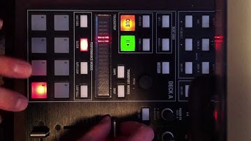 Novation Twitch Demo -Beat Slicing- wildfire remix