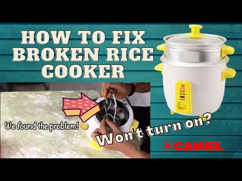 How To Fix Broken Rice Cooker | Thermal Fuse Camel CRC-06S 0.6L/3 Cups ...