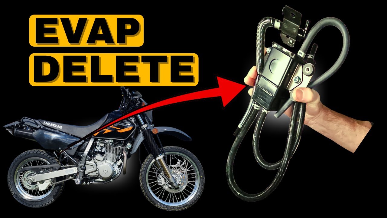 Suzuki DR 650 — Как правильно снять адсорбер системы EVAP