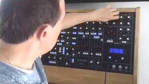 SYNTHR3 global view &  original specifications part 2 : ACROSS THE 2 VCA !