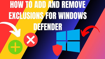 How to Add or Remove Exclusions for Windows Defender (2025)