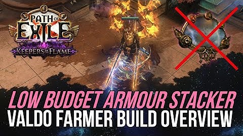 🔥 Low Budget Molten Strike Armour Stacker – Valdo Map Farmer Build Overview | Path of Exile 3.27