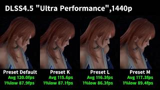 DLSS4.5 Preset Default vs K vs L vs M - Graphics &amp; Performance comparison in NINJAGAIDEN2 BLACK