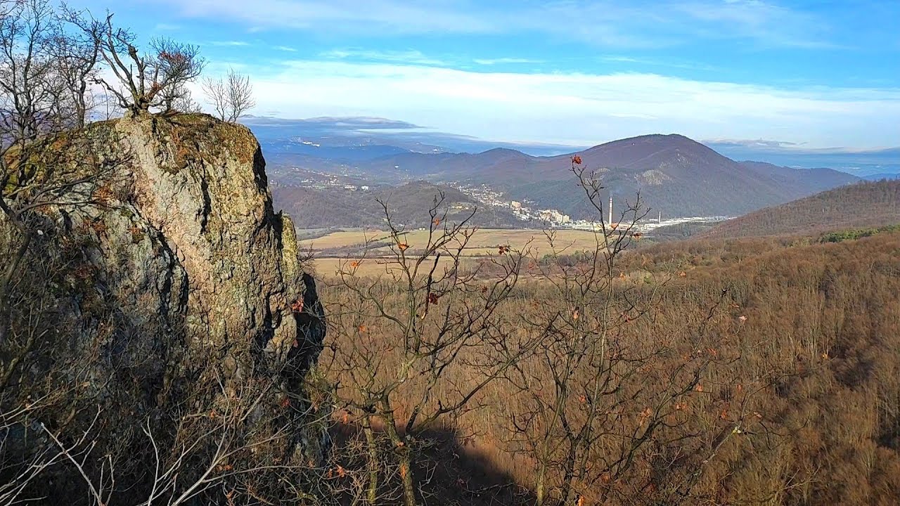 Breznický hrad a prechod na Sokoliu skalu