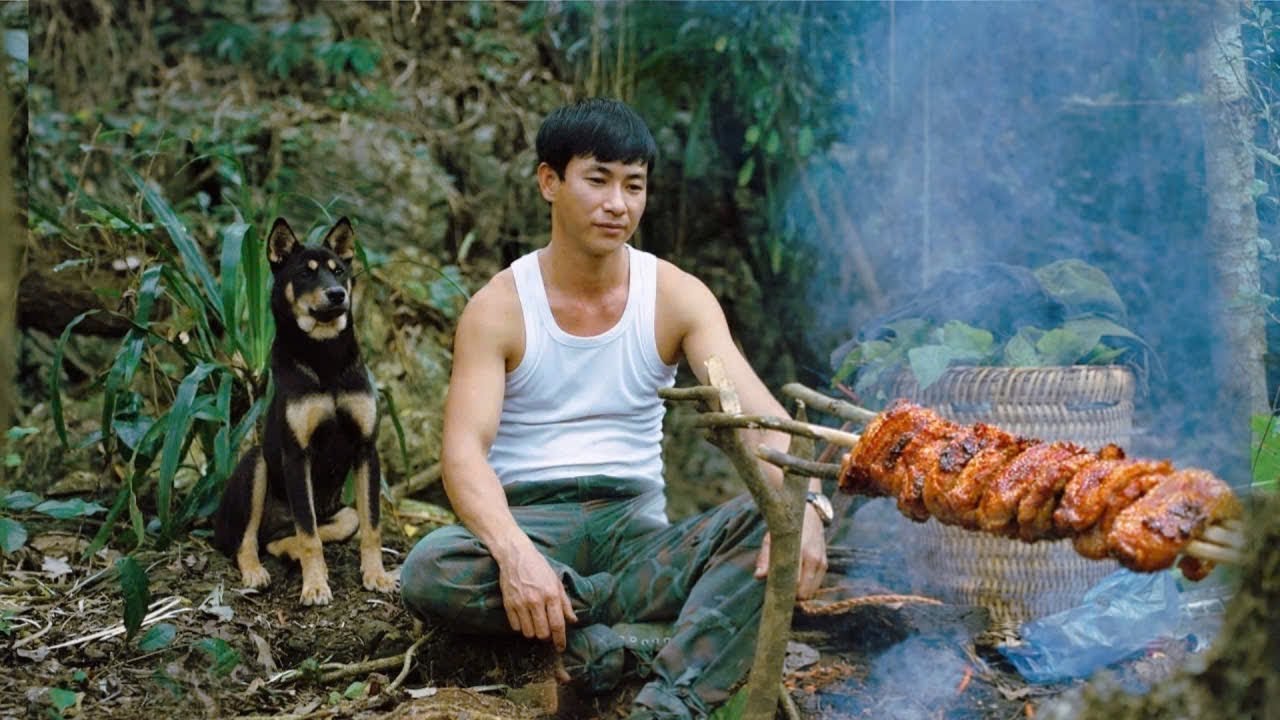 The CEO and Mickey's adventurous journey on the jagged limestone mountains.