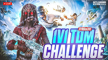 TDM 1V1 CUSTOM ROOM WITH SUBSCRIBERS 🔥🔥|| BOOM BAAM STREAM WITH ⁨@SYBOisLIVE  💥 #live #pubglive