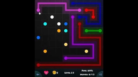 flow game facebook - 10 x 10 mania level 23 Connect the dots