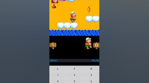 ADVENTURE ISLAND JAVA GAMEPLAY ON ANDROID