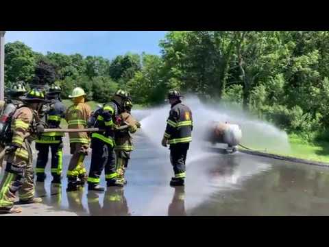 Daniels Propane Techs Receive Firefighting Training