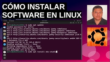 Cómo Instalar Software - Aplicaciones en Linux  Ubuntu 22.04 LINUX TUTORIAL.