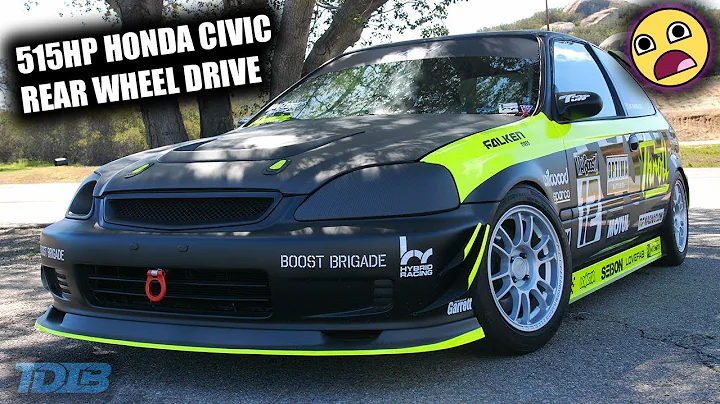 A 515HP RWD Honda Civic is Way Scarier Than I Thought