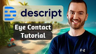 Descript Eye Contact Tutorial (How To Use Descript Eye Contact Correct) by Marketing Island 1,344 views 4 weeks ago 6 minutes, 12 seconds