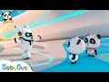 Super panda a une nouvelle mission  quipe de sauvetage de super panda  babybus cartoon