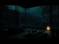 Quiet Rain Outside the Dark Bedroom | Slow, Soothing Night Sounds for Deep Sleep