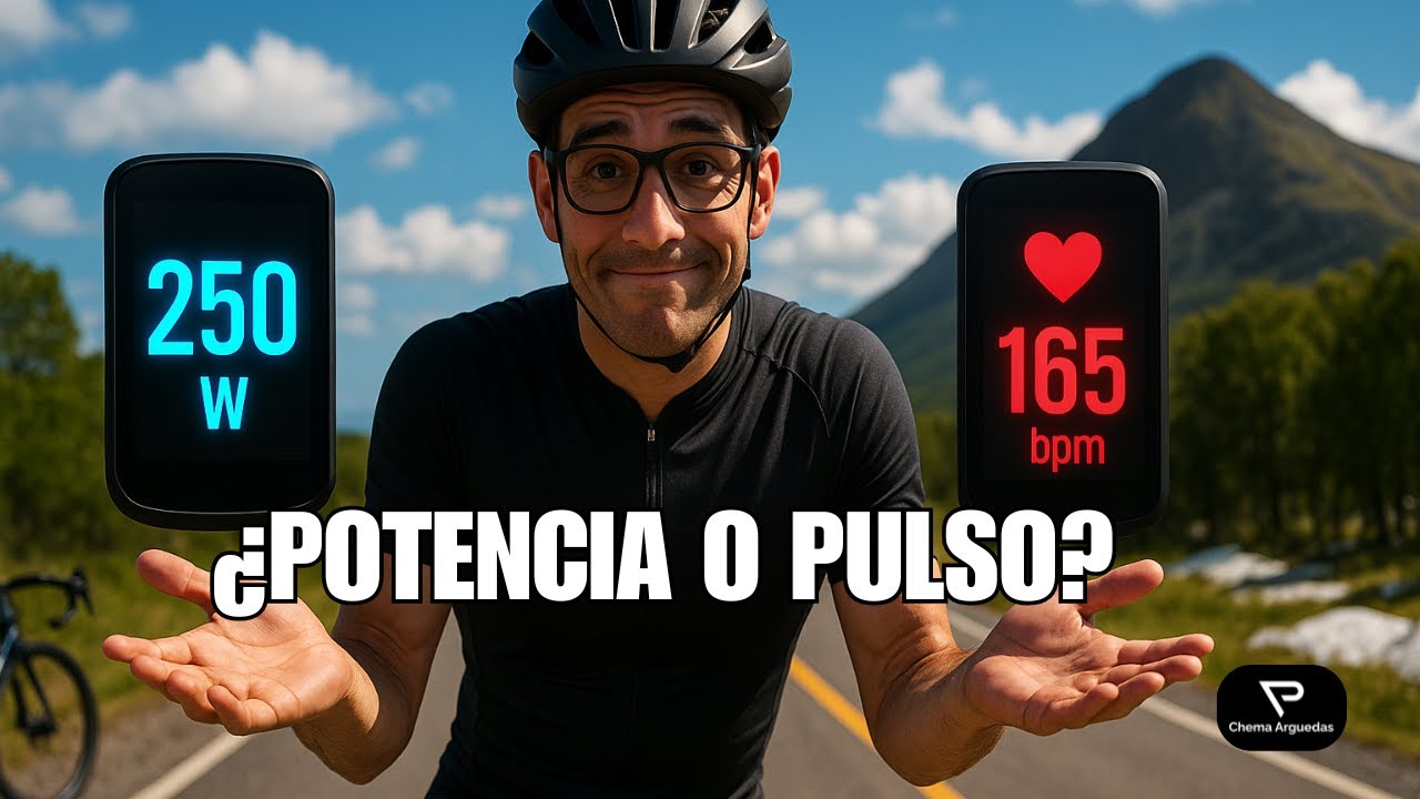 ¿Entrenar con potencia o pulso en ciclismo? La verdad que necesitas saber 🚴‍♂️