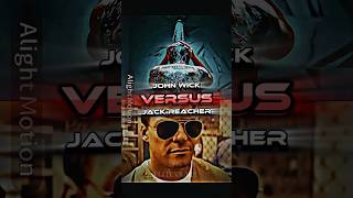 John Wick vs Jack Reacher #fyp #shorts