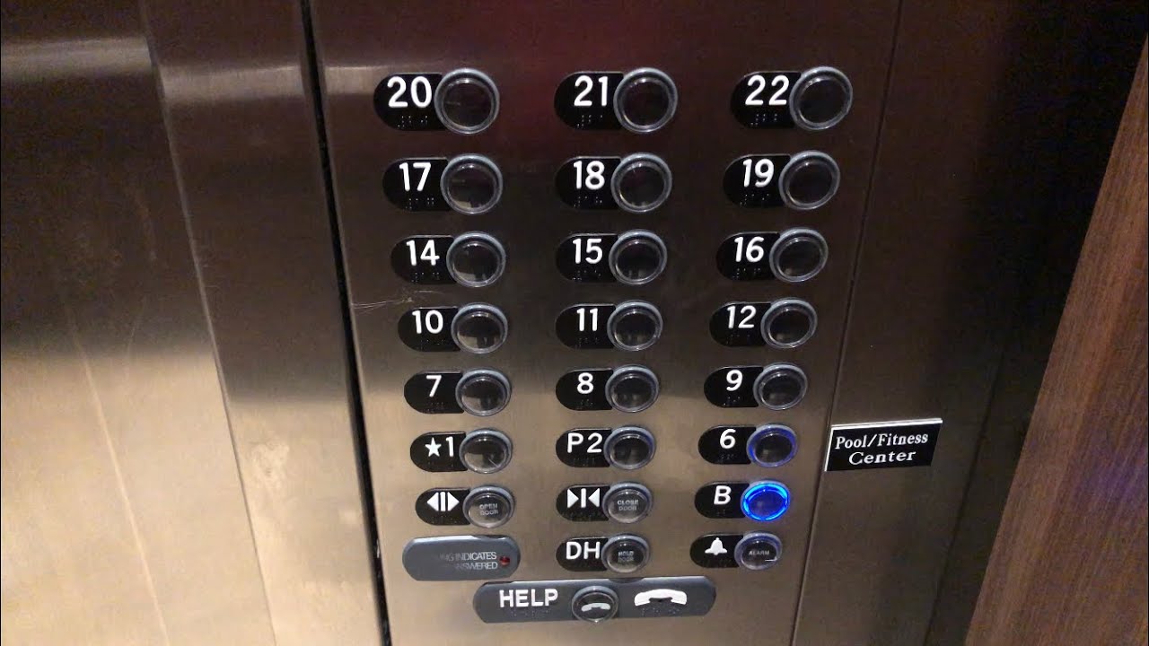 22 FLOOR ThyssenKrupp Signa4 Traction Elevators Hyatt Place Denver