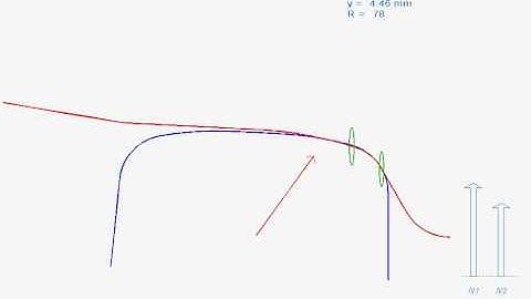 Wheel-rail elastic contact simulation in curve