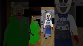 Police Granny 😂 Vs Branny Granny 🤣😆 #shortshorts #shorts_ #youtubeshorts #horrorgaming #yt_shorts screenshot 4