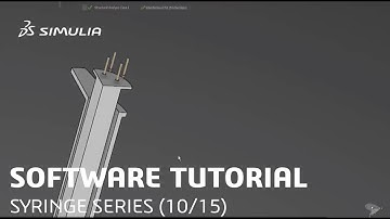 SIMULIA How-To Tutorial for 3DEXPERIENCE | Syringe Series | Apply Restraints (10/15)
