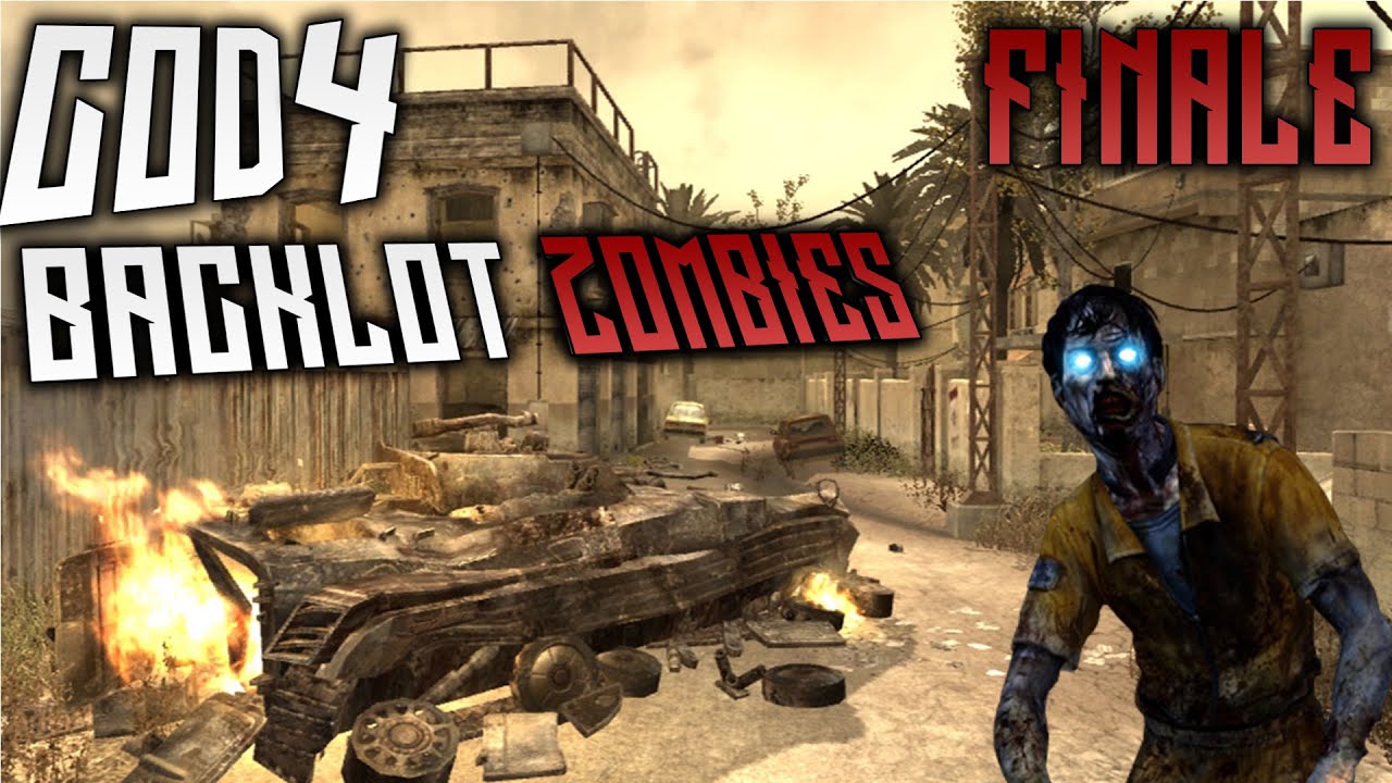 Cod 4: Backlot Zombies! | Custom Zombies Map Finale (WAW ...