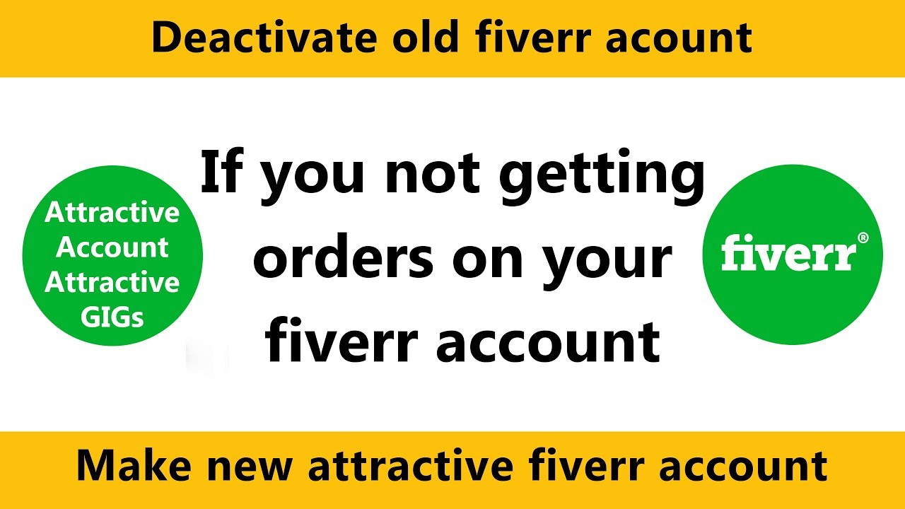 Deactivate old fiverr account proper way 2019 |  hindi / urdu | Zeeshan Zafar